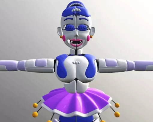 Ballora Five Nights At Freddy's Diamond Painting