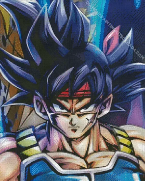 Bardock Dragon Ball Z Diamond Painting