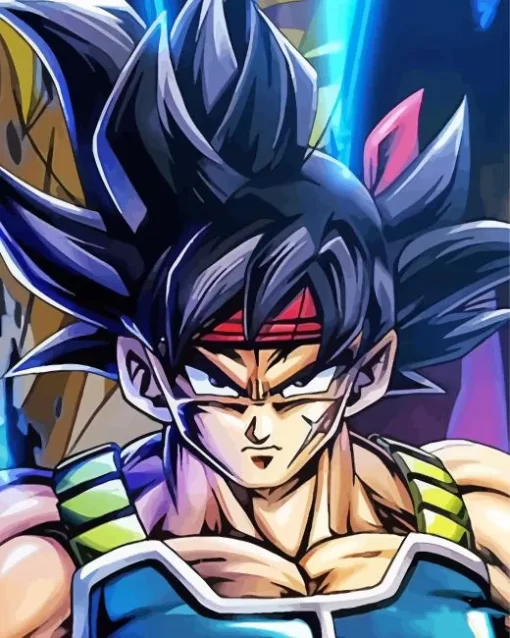 Bardock Dragon Ball Z Diamond Painting