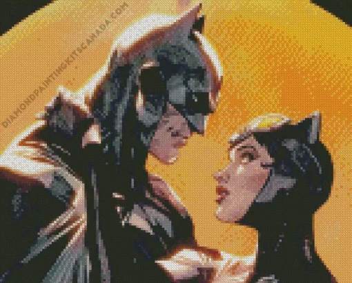 Batman And Catwoman Diamond Painting