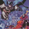 Batman And Deadpool Diamond Painting