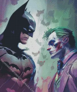 Batman And Joker Characters Diamond Painting