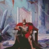 Batman On A Throne Diamond Painting