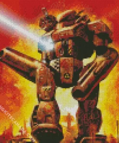 Battletech Video Game Diamond Painting