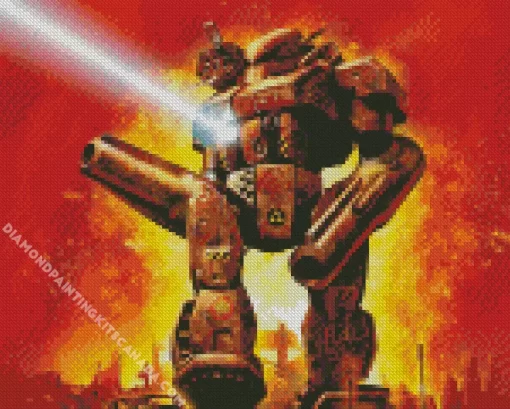 Battletech Video Game Diamond Painting