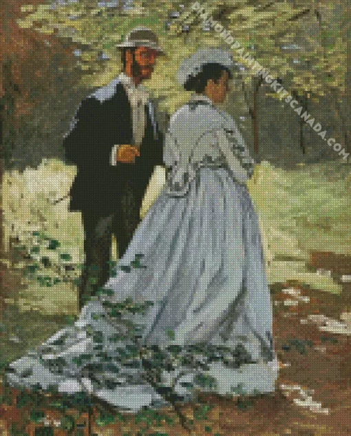 Bazille And Camille Monet Diamond Painting