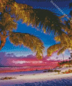 Beach Christmas Diamond Painting