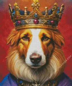 Beagle Hound King Diamond Painting