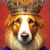 Beagle Hound King Diamond Painting