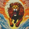 Beast Lion Diamond Painting