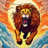 Beast Lion Diamond Painting