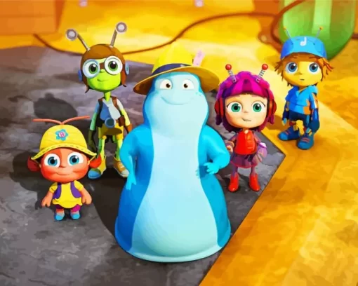 Beat Bugs Animated Serie Diamond Painting