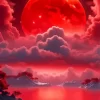 Blood Moon Art Diamond Painting