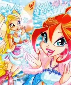 Bloom And Stella Fairies Diamond Painting