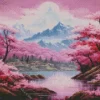 Blossom Landscape Diamond Painting