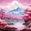 Blossom Landscape Diamond Painting