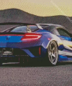 Blue Acura NSX Diamond Painting