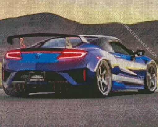 Blue Acura NSX Diamond Painting