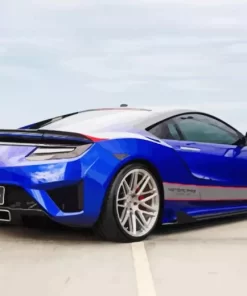 Blue Acura NSX Car Diamond Painting