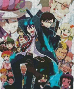 Blue Exorcist Anime Characters Diamond Painting