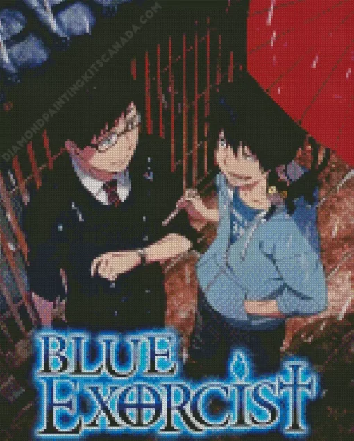 Blue Exorcist Poster Diamond Painting