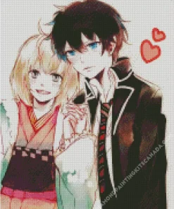 Blue Exorcist Rin And Shiemi Diamond Painting