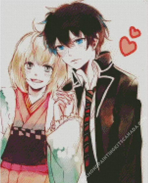 Blue Exorcist Rin And Shiemi Diamond Painting