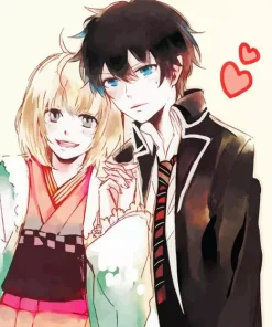 Blue Exorcist Rin And Shiemi Diamond Painting