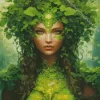 Cool Fantasy Dryad Diamond Painting