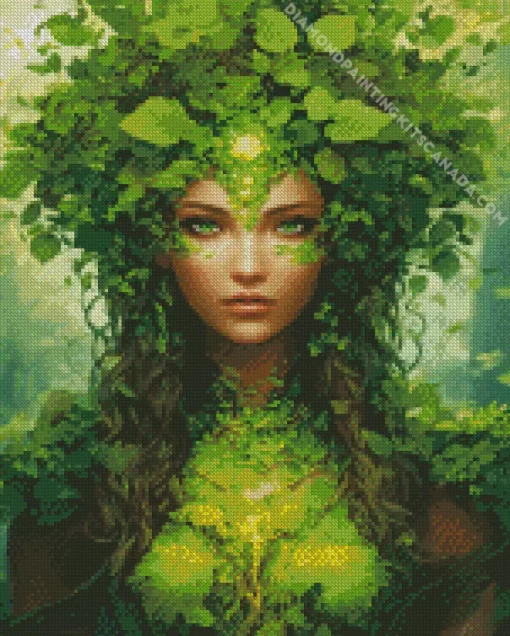 Cool Fantasy Dryad Diamond Painting