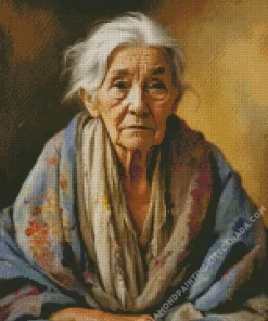 Cool Grandmother Diamond Painting