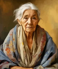 Cool Grandmother Diamond Painting