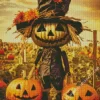 Cute Scarecrow Diamond Painting