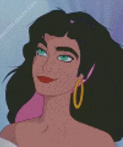 Esmeralda Hunchback Of Notre Dame Diamond Painting