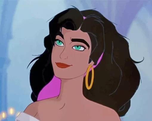 Esmeralda Hunchback Of Notre Dame Diamond Painting