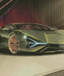 Fancy Lambo Diamond Painting