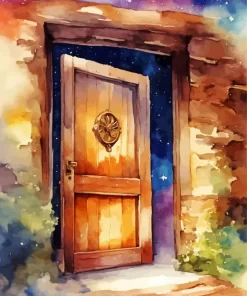 Fantastic Door Art Diamond Painting