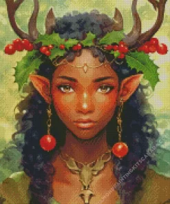 Fantasy Antlers Art Diamond Painting