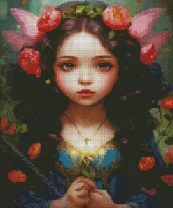 Fantasy Art Little Girl Diamond Painting