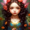 Fantasy Art Little Girl Diamond Painting