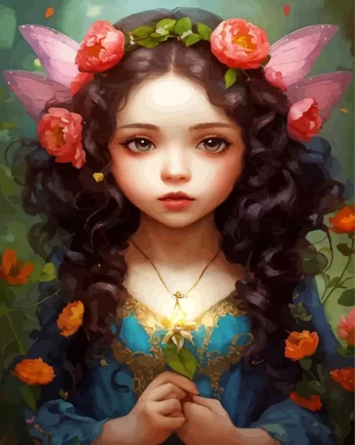 Fantasy Art Little Girl Diamond Painting