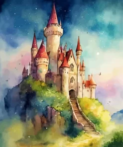 Fantasy Castle Diamond Painting