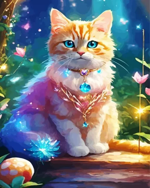 Fantasy Cat Diamond Painting