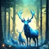 Fantasy Elks Diamond Painting