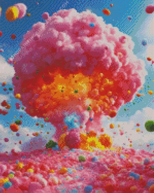 Fantasy Explosion Cloud Diamond Painting