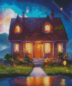 Fantasy House Diamond Painting