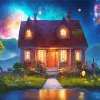 Fantasy House Diamond Painting