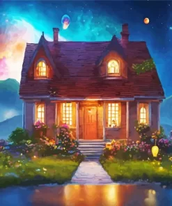 Fantasy House Diamond Painting