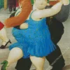 Fat Couple Dancing Diamond Painting