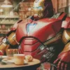 Fat Iron Man Diamond Painting